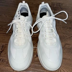 Nike Nyjah 2 shoes in white and black.